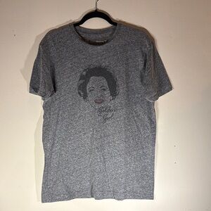 Golden Girl Heather Gray Graphic Tee